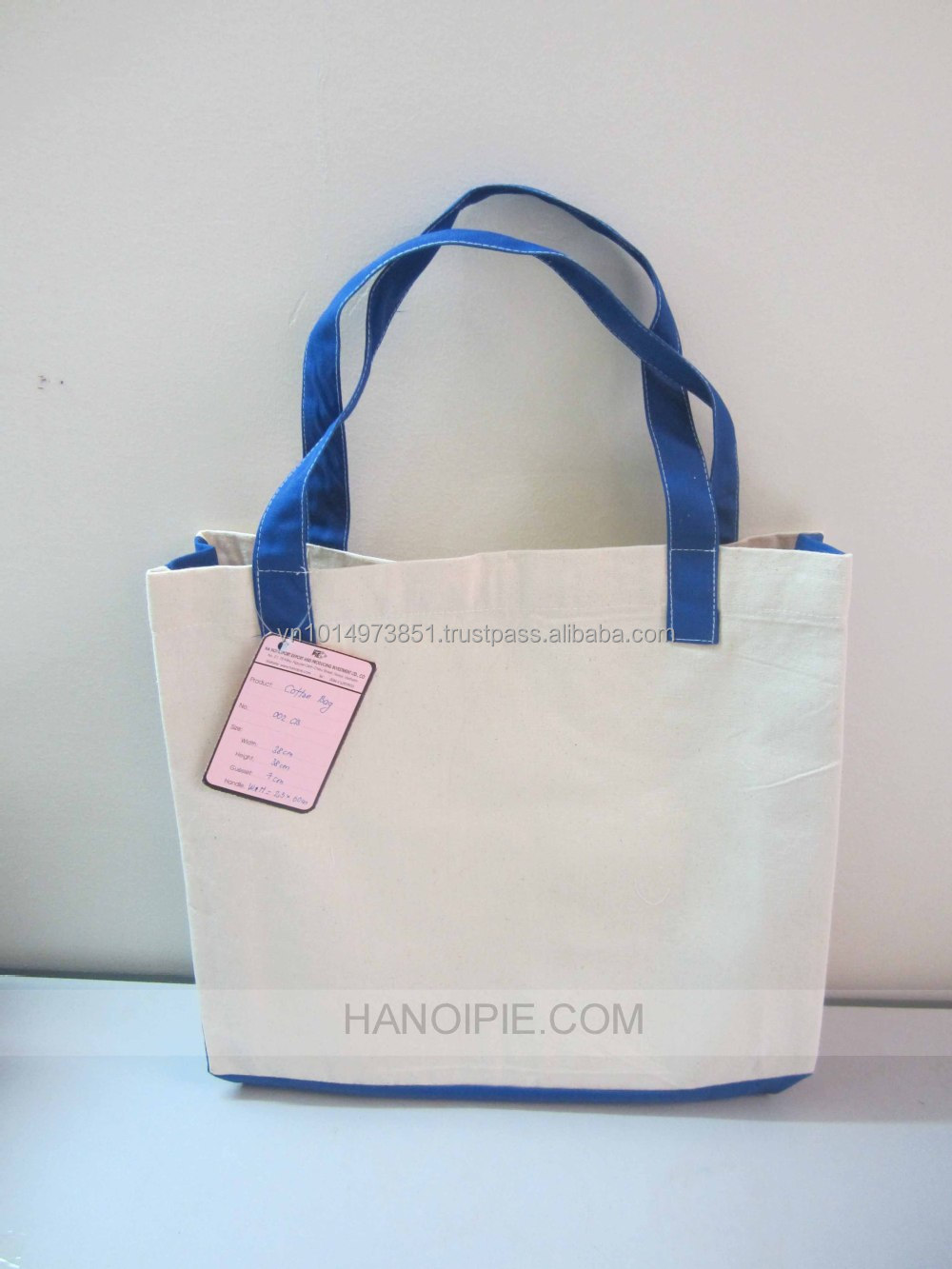 Plain Cotton Shopping Bags.JPG