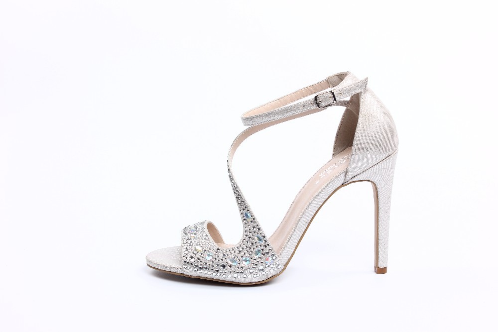 2015 new designs new moudel fancy crytal latest summer sex high heel sandals for women