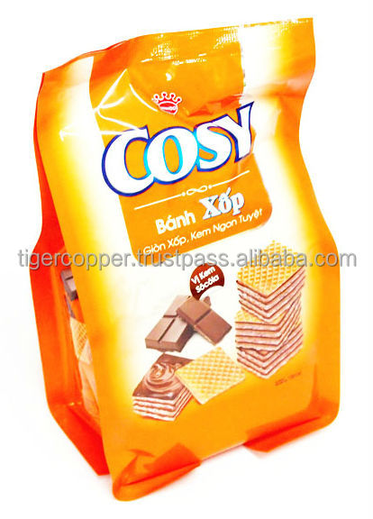 COSY WAFER CUBE CHOCOLATE CREAM BAG 120G