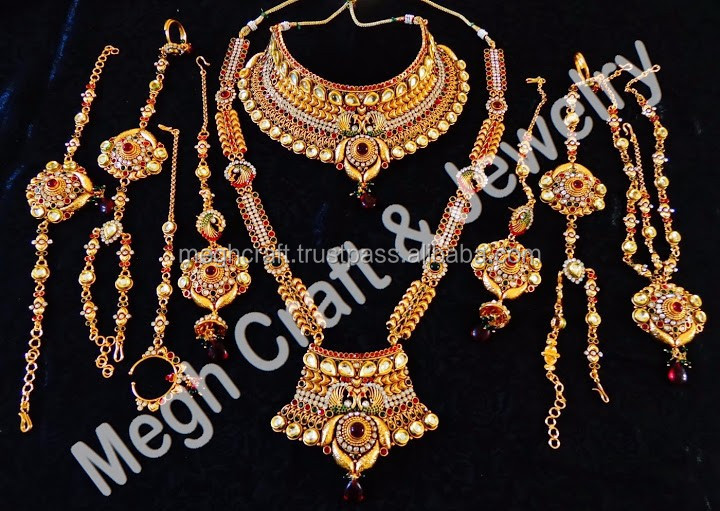 2015 New Fashion Heavy Look Bridal Jewelrywholesale Indian Dulhan