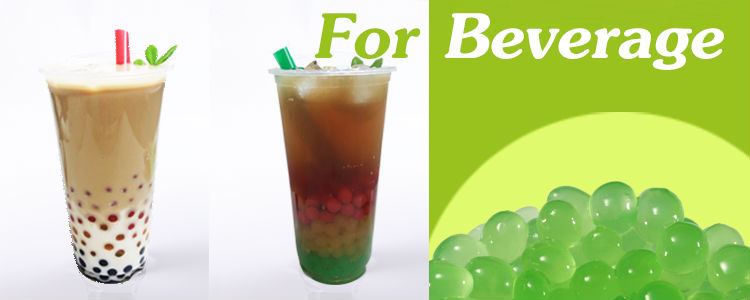 High Quality 3.2kg package Kiwi Popball for Taiwan Bubble Tea drinks - like Popping boba