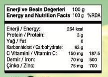 Grape Pekmez 640g fact