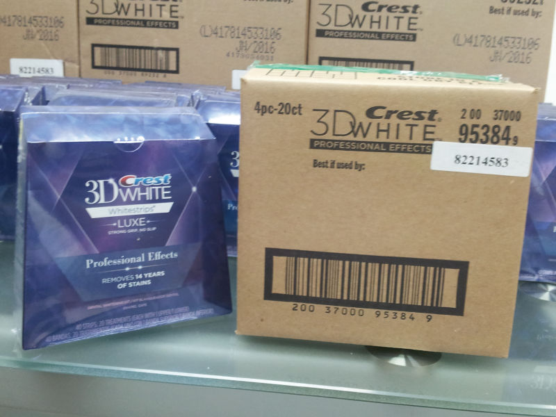 クレスト3dホワイトリュクスwhitestrips白い歯ホワイトニングプロフェッショナルなエフェクトボックス120袋40クレストホワイトストリップ問屋・仕入れ・卸・卸売り