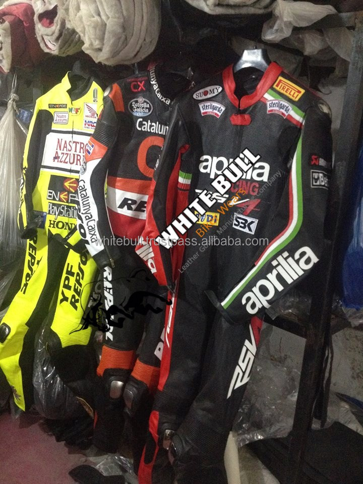 オートバイの革のレーシングスーツ、 1ピースと2ピースオートモトバイクレーシングスーツスーツ仕入れ・メーカー・工場