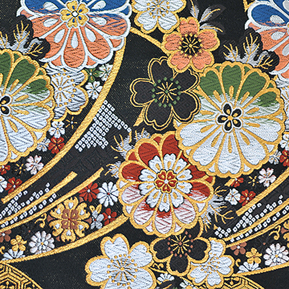 Traditional Japanese Kimono Brocade Fabric At Best Prices,Small Lot