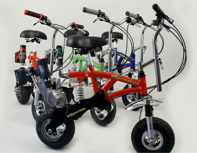 drill powered bicycle
