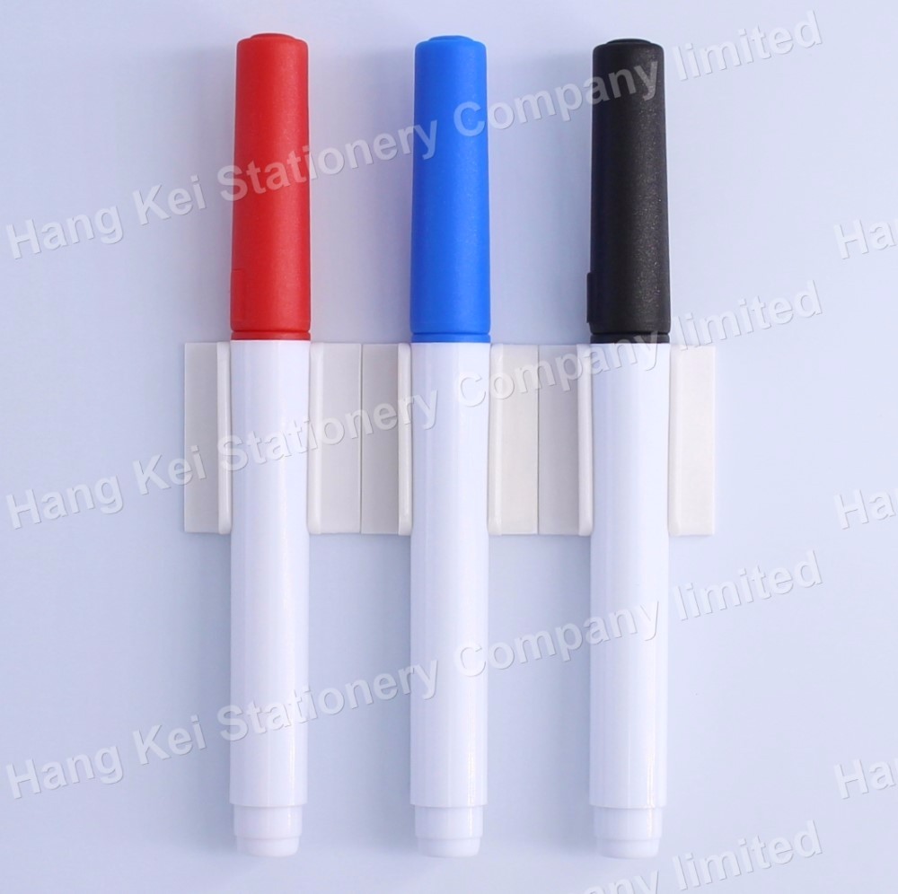 OEM plastic magnetic whiteboard marker pen marker holder clip