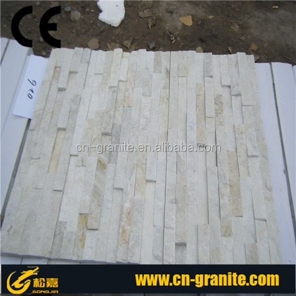 white nature culture stone waterfall exterior wall slate tile