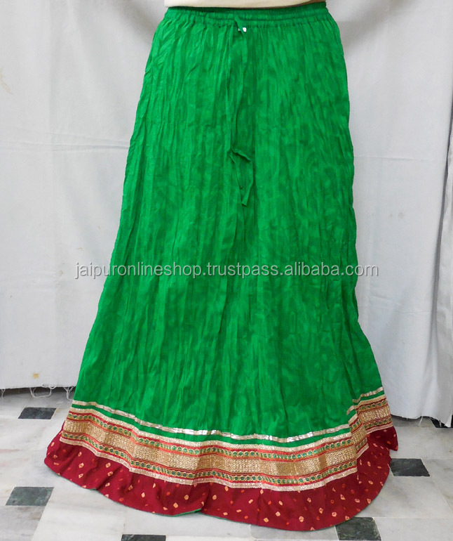 女性の長いスカートを着用インドの女性は長いスカートスカートのデザイナーlehenga仕入れ・メーカー・工場