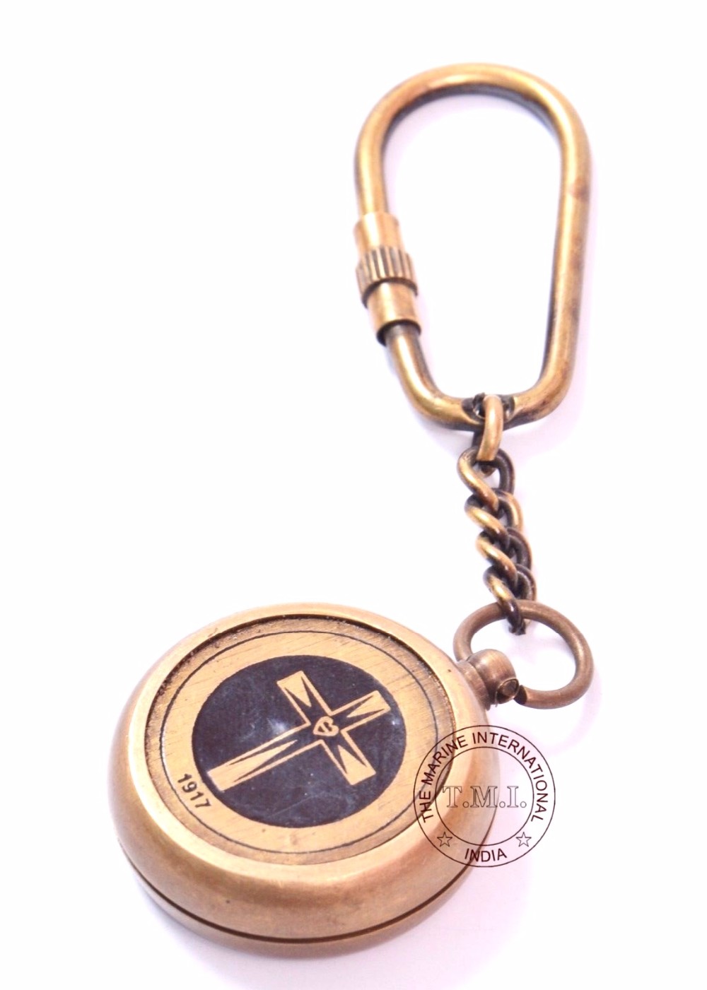 Nautical Theme Brass Key Chains – Bygone Days Eclectic Emporium