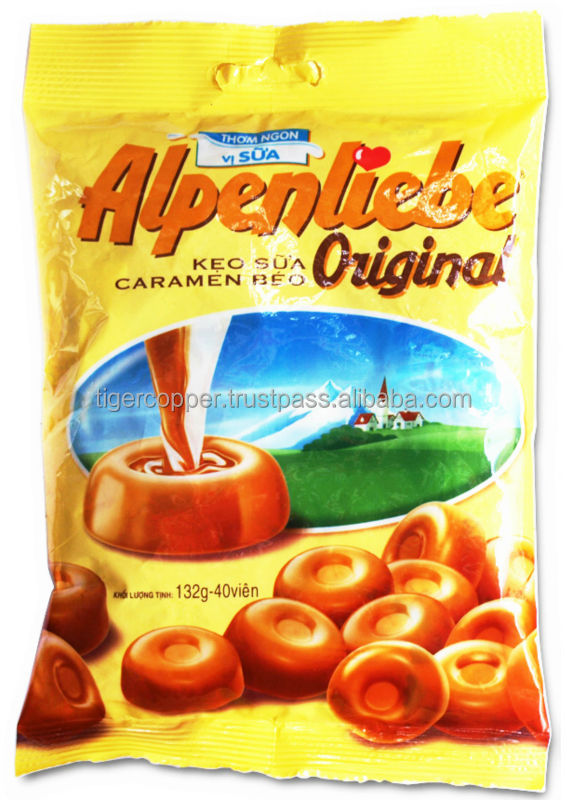 ALPENLIEBE STRAWBERRY AND CREAM ROLL CANDY BOX 576G/ALPENLIEBE CANDY ...