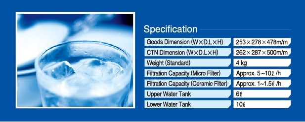 WATERFALL FILTERING SYSTEM