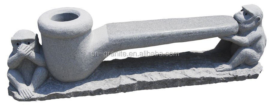 gray stone garden benches and tables for sale