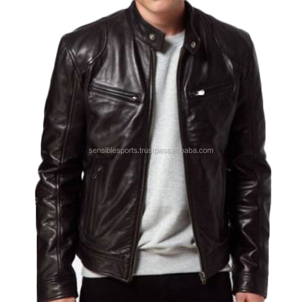 Fashion Cheap Mens Leather Jacket,Cheap Mens Leather,Good Quality Leather Jacket From Pakistan ...
