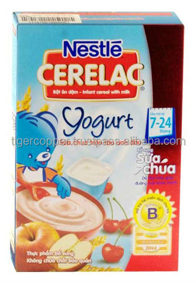 NESTLE CERELAC NUTRITIOUS RICE WITH MILK INFANT CEREAL WITH MILK BOX 200G
