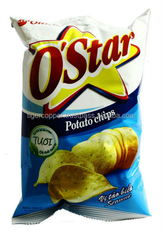 OSTAR POTATO CHIPS KOREAN KIMCHI FLAVOR PACK 24G/ORION SNACKS products