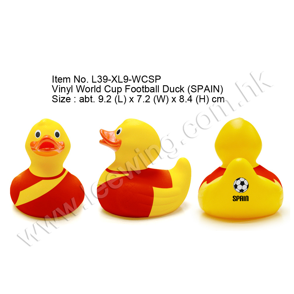 ビニールuqiueワールドカップ北米サッカーアメリカゴム製の風呂のアヒル問屋・仕入れ・卸・卸売り