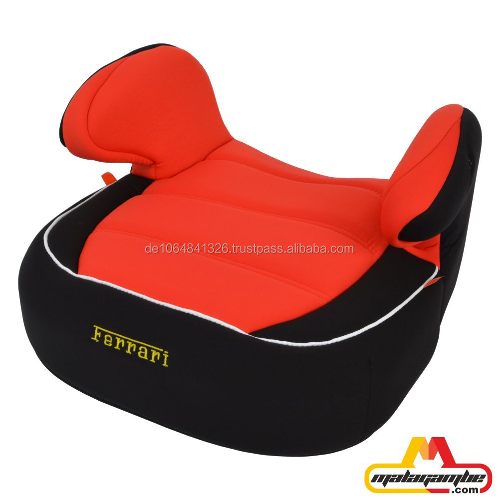 フェラーリの赤ん坊のカーシートの夢spブースター赤15〜36キロ※年齢層:ii/iii※ecer44/04問屋・仕入れ・卸・卸売り