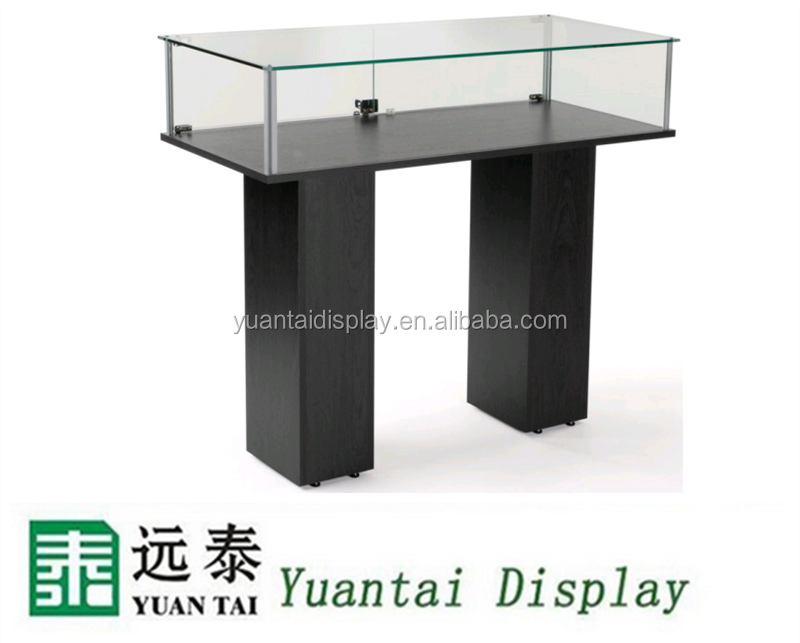 Mobile Phone Display Case With Pedestal Design,Rear Hinged Doors
