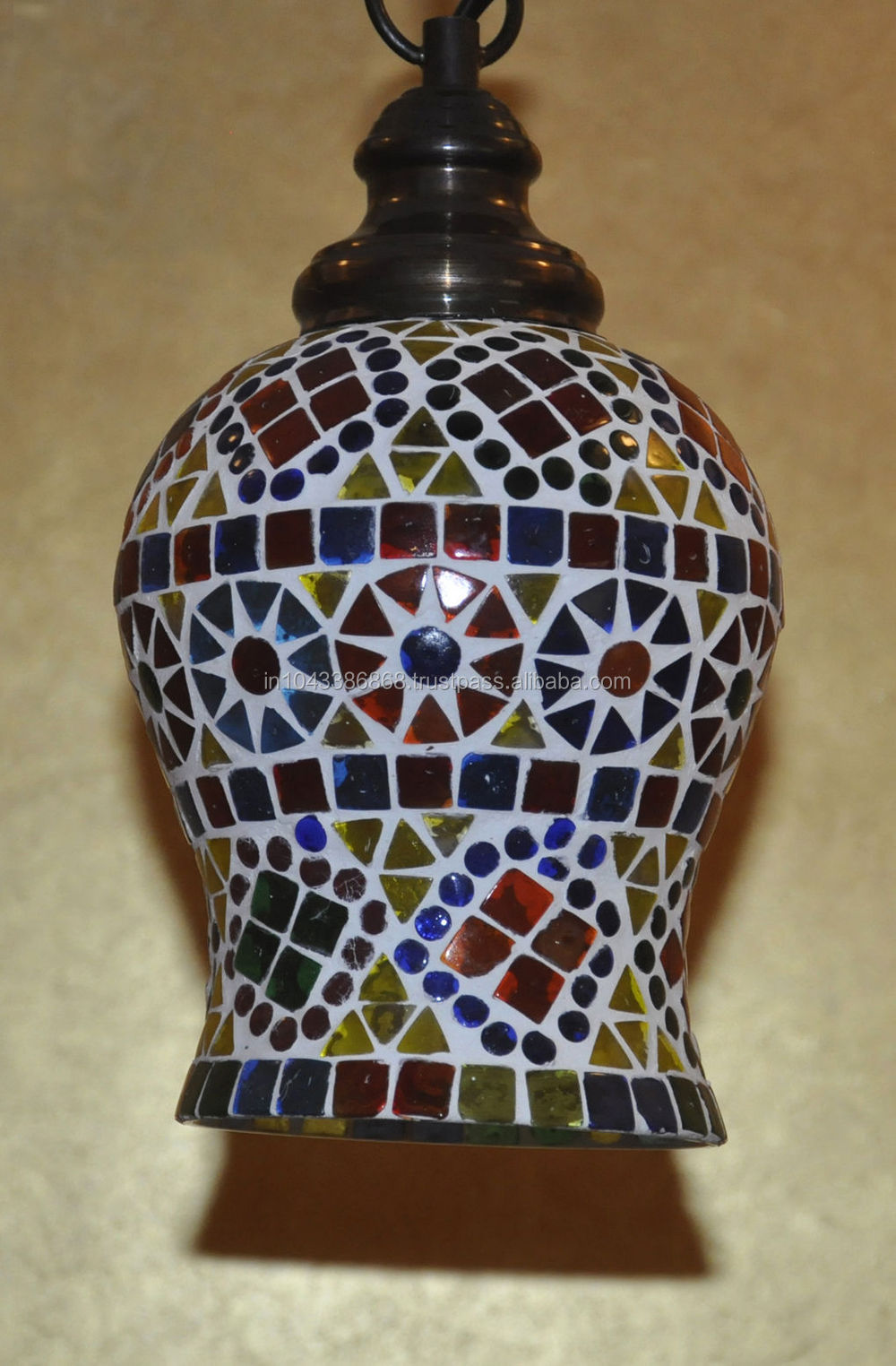 インドの家庭のデザイナー照明天井ランプガラス新しい、 卸売業者の装飾的なガラスのペンダントランプ問屋・仕入れ・卸・卸売り