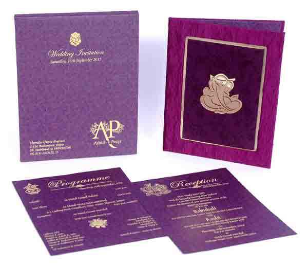 Indian Wedding Invitation Cards Designs