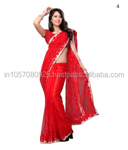 Plain Georgette Sarees With Border Online Plain Saree With Border