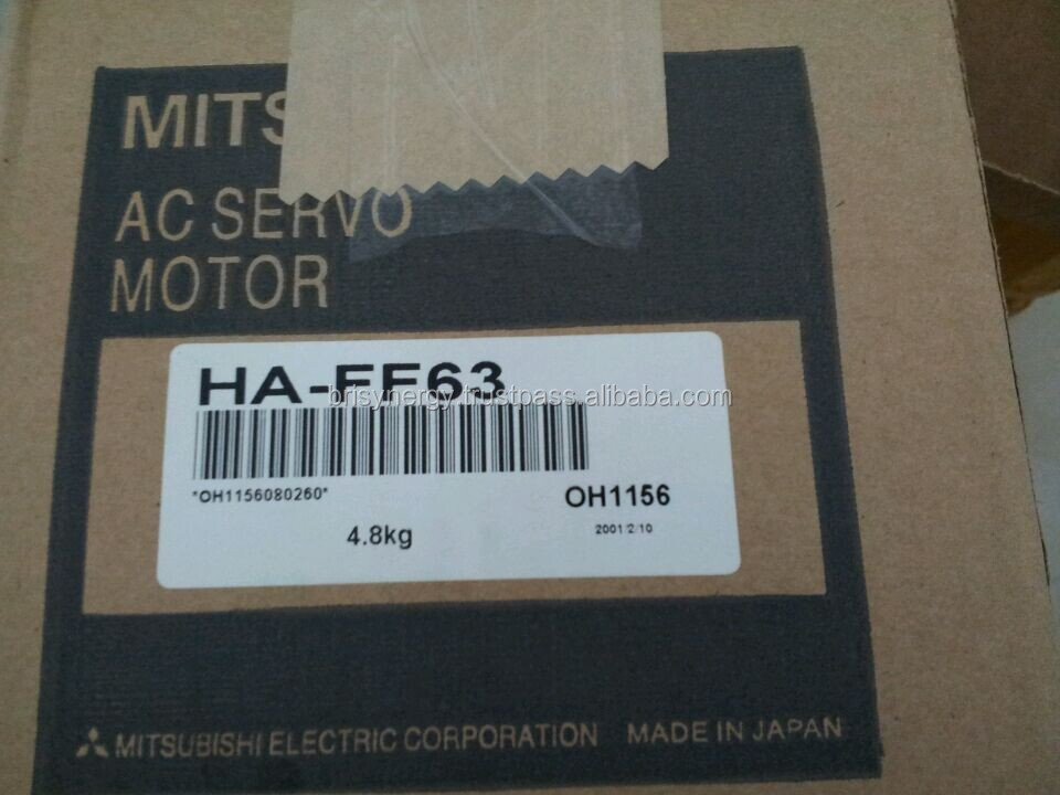 Source 三菱HA-FF63 ACサーボモーター入力3AC 129V 3.6A出力600W 3000r