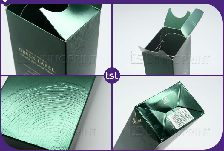 Custom Printed Luxury Paper Wine Gift Box