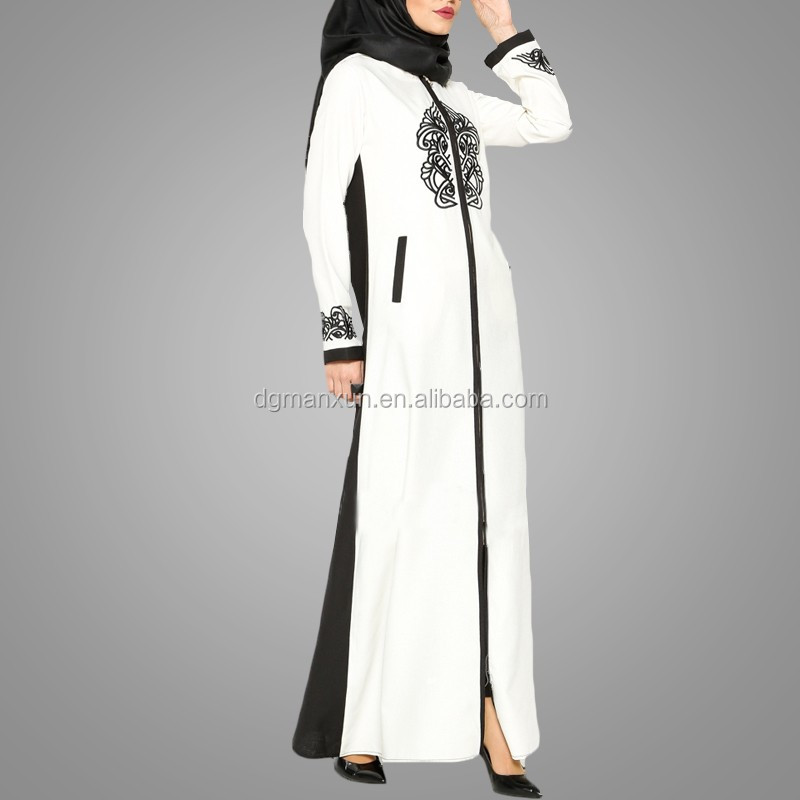 Embroidered Arab women abaya islamic maxi dress fashion muslim women wear2.jpg