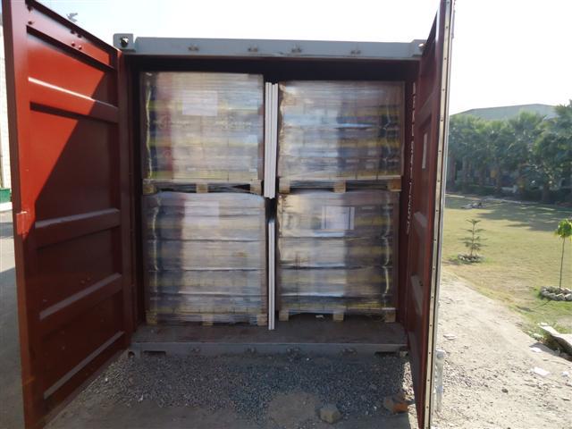 Pallets  in Container