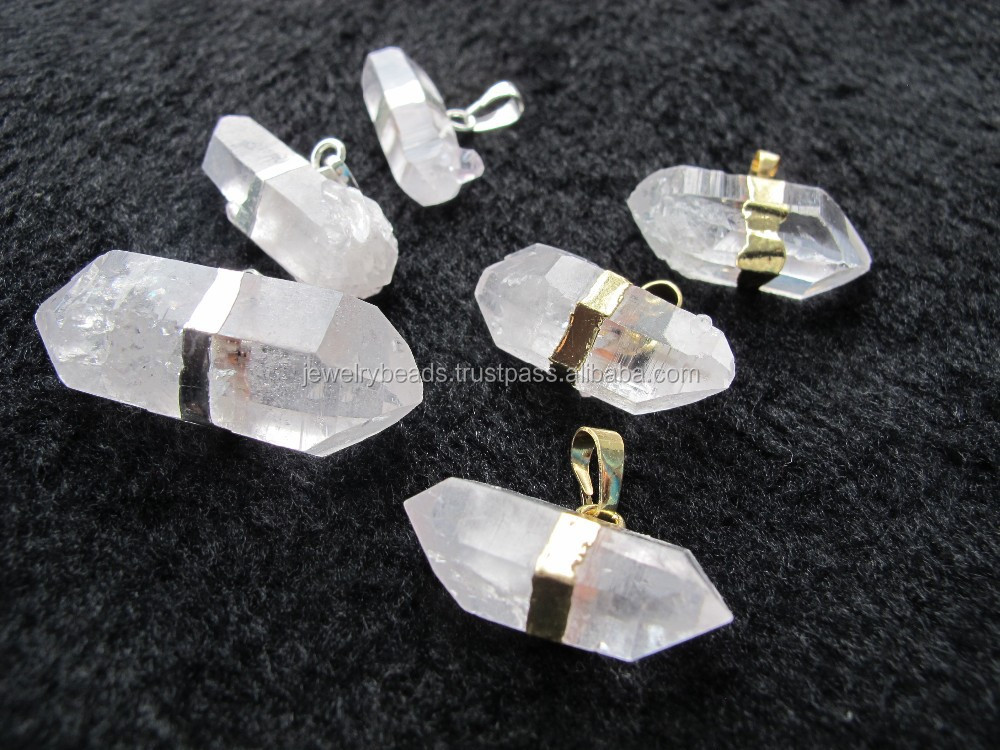 unique jewelry supplier natural rock crystal clear quartz