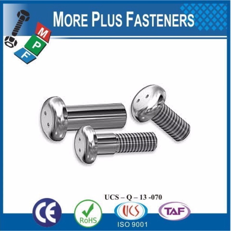 Made In Taiwan 6 Lobe With A Pin Metric Threaded One Way Head Sex Bolt Buy 6 Lobe With A Pin