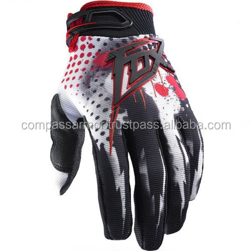 サイクリングレーシングオートバイの山バイク360暴動手袋白・赤m/l/xl問屋・仕入れ・卸・卸売り