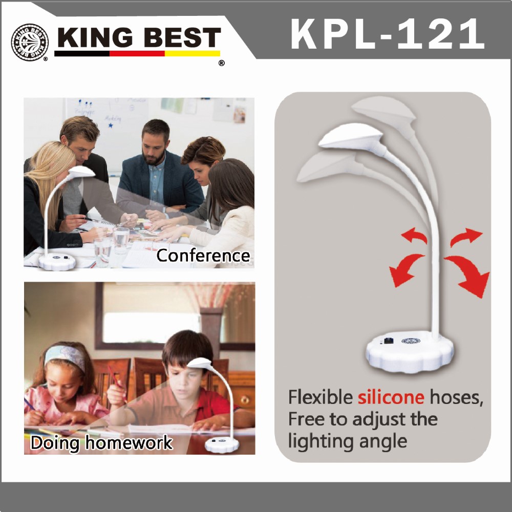 キングベストファッショナブルな充電式内蔵高容量リチウムバッテリー180度回転ledテーブルランプ仕入れ・メーカー・工場