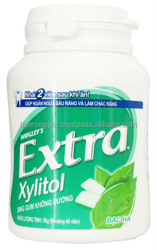 EXTRA XYLITOL STRAWBERRY GUM BLISTER 11.2G/WRIGLEYS CHEWING GUM/SUGAR FREE XYLITOL GUM