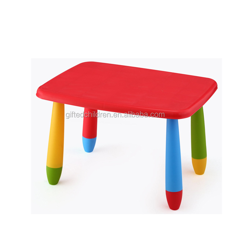 oem高品質のキッズ・子女diningtable活動表プラスチック卸売仕入れ・メーカー・工場