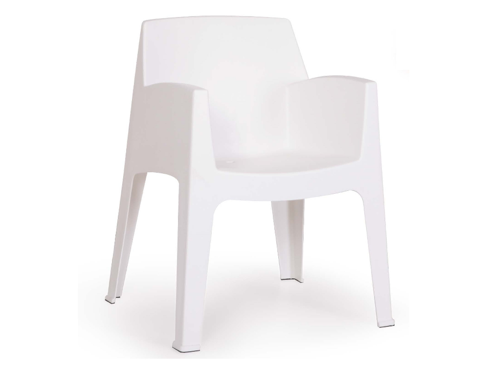 Italian Design Strong Plastic Garden Chair Suitable For Indoor