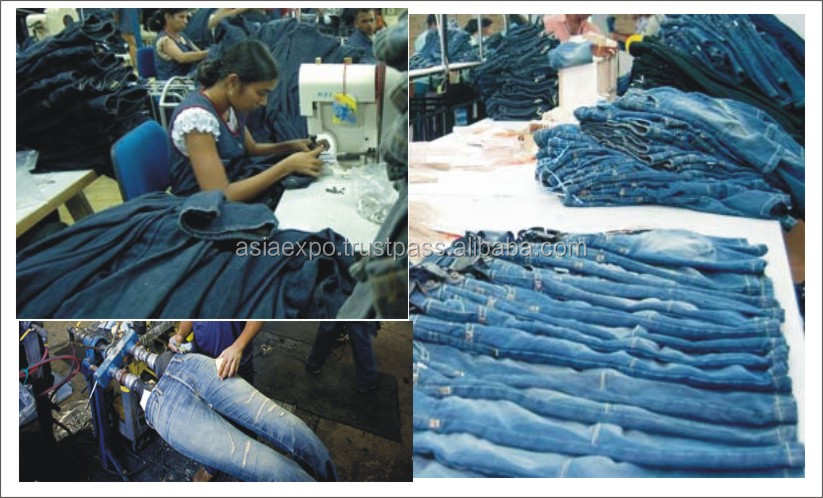 インドのブランドジーンズ仕入れ・メーカー・工場