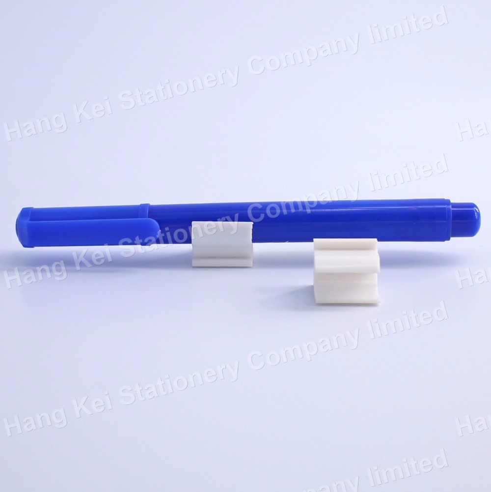 Promotion cheap plastic adhesive pen holder clip