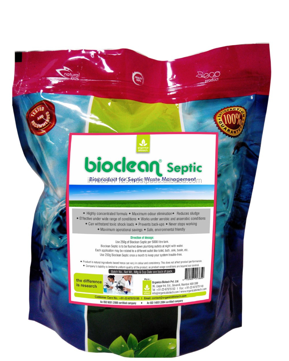 Natural Septic Tank Cleaning Powder Buy Digest Sewage Waste And