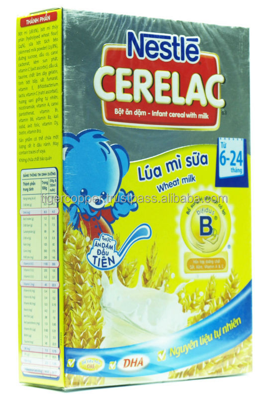 NESTLE CERELAC YOGURT MIXED ORANGE AND MANGO INFANT CEREAL WITH MILK BOX 200G