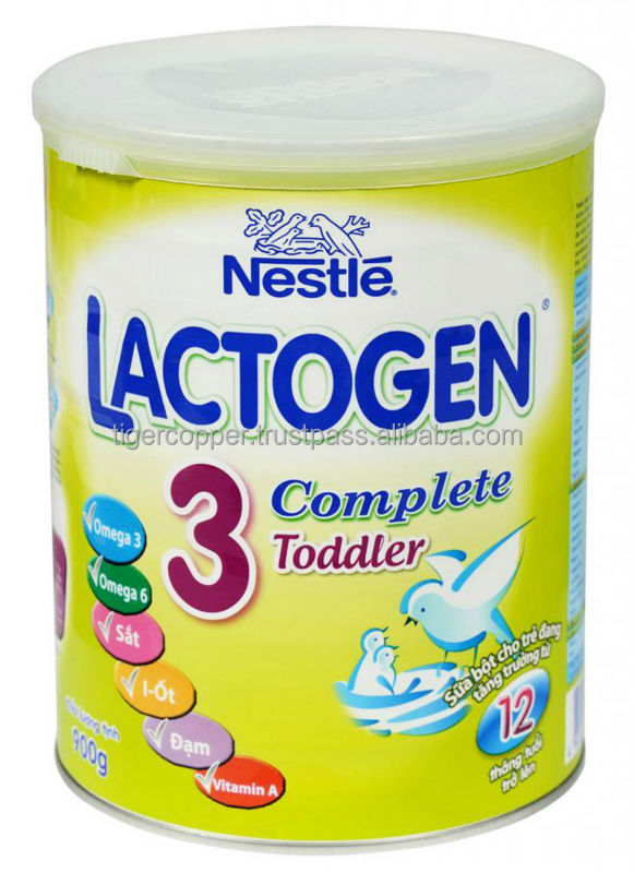 NESTLE LACTOGEN 3 COMPLETE MILK POWDER TIN 900G/NESTLE MILK POWDER