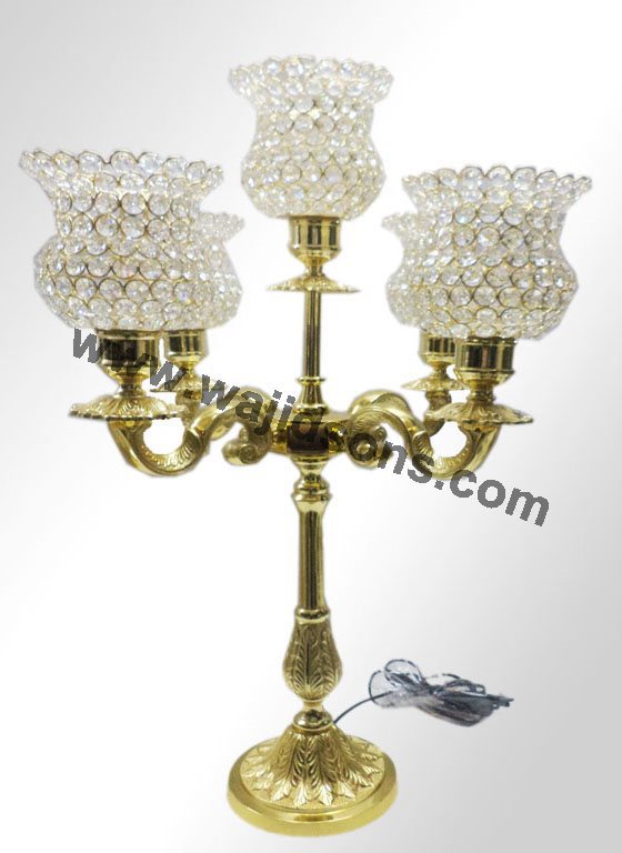 Hermoso cristal candelabros centros de mesa al por mayor ... Wedding Candelabros diseño