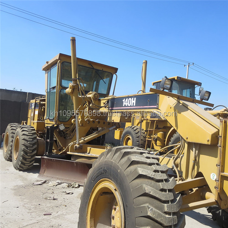 中古caterpillar140hモーターグレーダー、 猫140hグレーダー、 安い猫140h年生上海で仕入れ・メーカー・工場