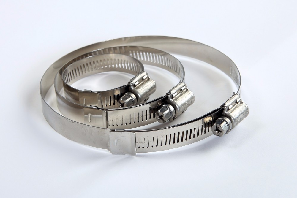 [lucky Tech] Stainless Steel Pipe Clamps For Fixing Leak,Silicon Padmounted,Single Type/size 15