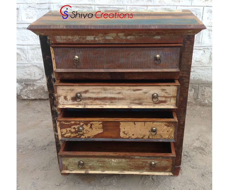 Affordable reclaimed store wood dresser