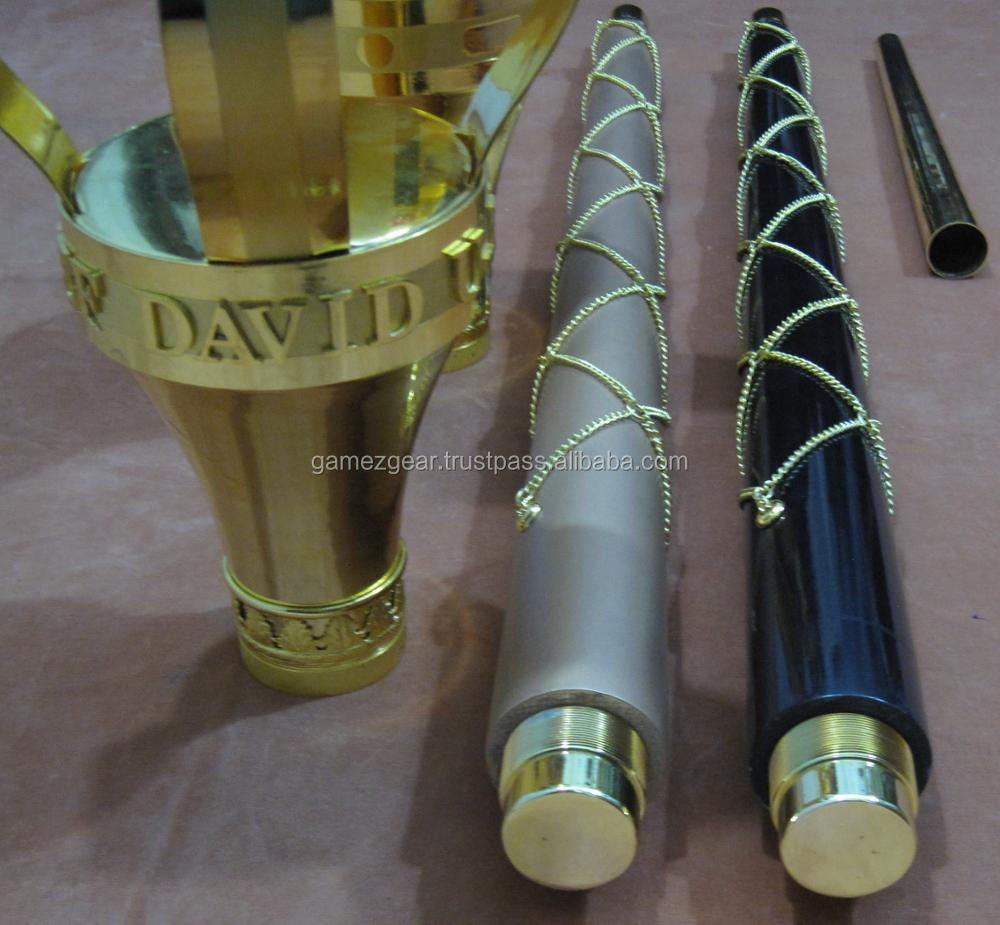 Ceremonial / Drum Major Mace Poles / Custom Mace Poles Buy Religious