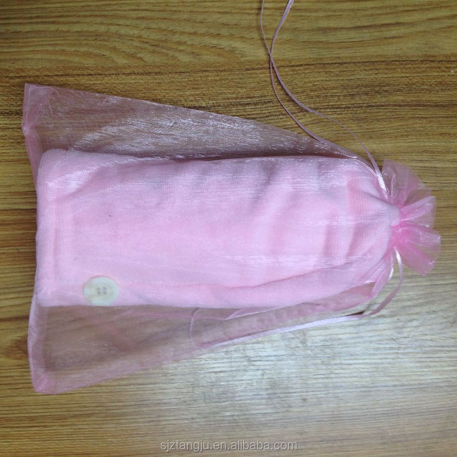 microfiber hair turban wrap towel  (20)