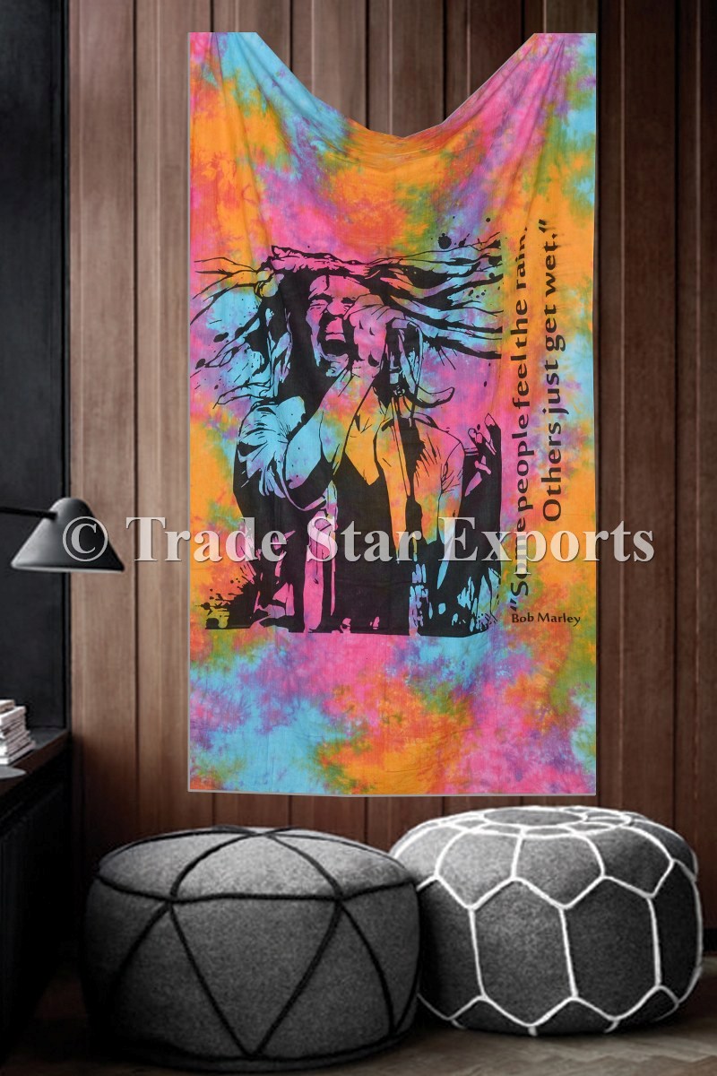 Artistic Home Decor Singer Love Bob Marley Bohemian Wall Hanging