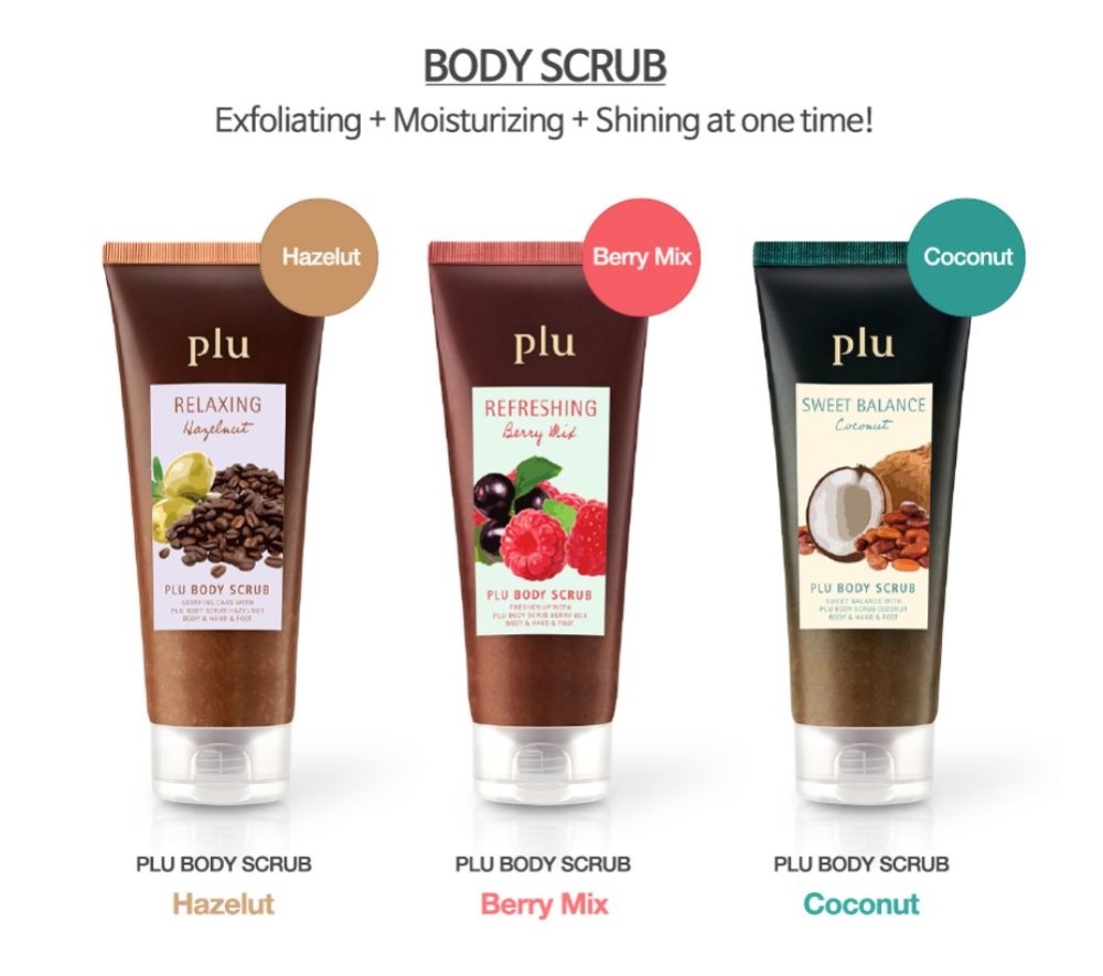 Plu Walnut Body Scrub Berry Mix For Moisturizing & Exfoliating Buy